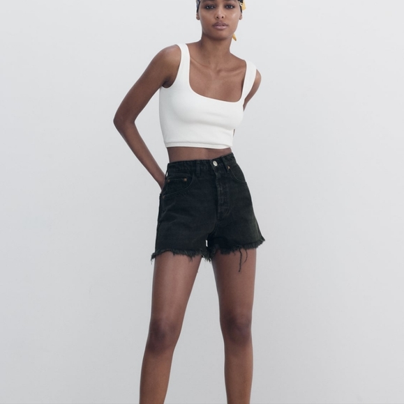 Zara High Rise Shorts - Picture 7 of 7